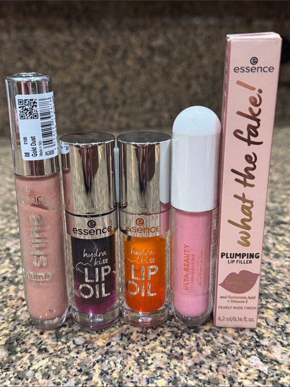 essence Lot of 5 Lip Products